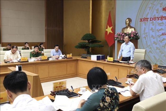 Phó Thủ tướng Thường trực Phạm Gia Túc chủ trì Hội đồng Tư vấn đặc xá năm 2026 họp phiên toàn thể, xét duyệt hồ sơ, danh sách đề nghị đặc xá. Ảnh: Lâm Khánh/TTXVN
