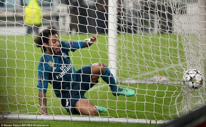 Marcelo ấn định chiến thắng 3-0 cho Real.