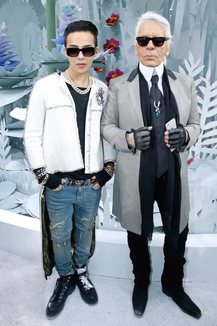 G-Dragon là một trong những gương mặt đại diện của Chanel tại thị trường châu Á. 