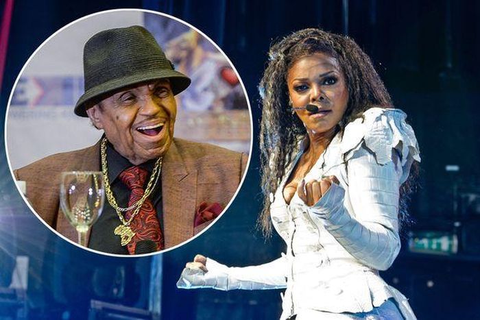 Ngoài con trai Michael, ông Joe còn có người con gái tài năng Janet Jackson cũng là ngôi sao ca nhạc nổi tiếng.