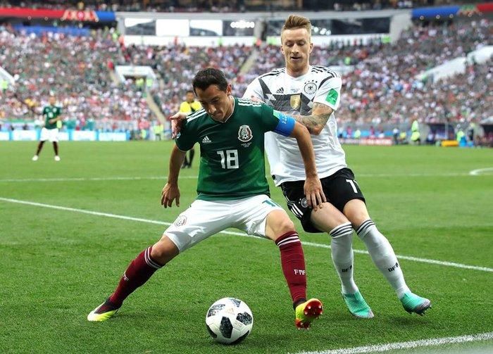 Mexico đã hạ Đức ở vòng bảng. Ảnh: FIFA