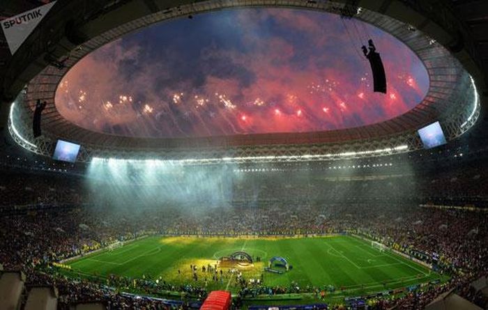 Tại lễ trao giải FIFA World Cup 2018 tại Nga tổ chức ngày 15/7.