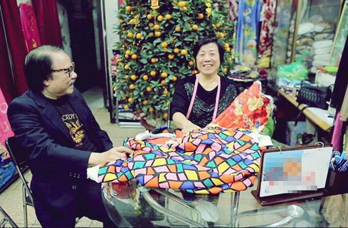 NSƯT Bùi Cường và vợ. Ảnh: VietnamNet