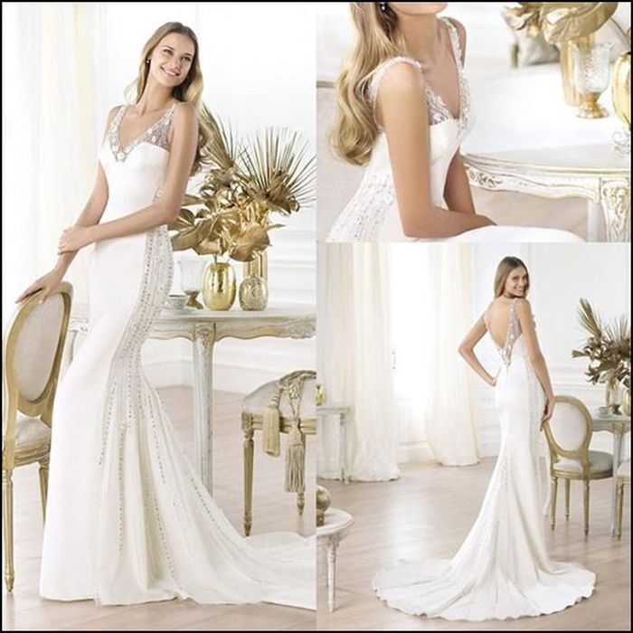 Xu hướng váy cưới 2018 là sự uyển chuyển, mềm mại của chất liệu và đường nét kết hợp với sự phá cách và tư duy đổi mới của các nhà thiết kế