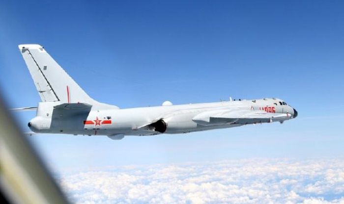 Máy bay ném bom H-6J của quân đội Trung Quốc. Ảnh: Asia Times