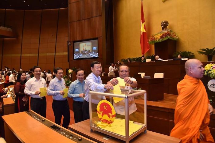 Dự kiến, vào 15h cùng ngày, Trưởng Ban kiểm phiếu công bố kết quả kiểm phiếu bầu Chủ tịch nước. Sau đó, Tổng Thư ký Quốc hội Nguyễn Hạnh Phúc trình bày dự thảo Nghị quyết bầu Chủ tịch nước, Quốc hội biểu quyết thông qua Nghị quyết bầu Chủ tịch nước.