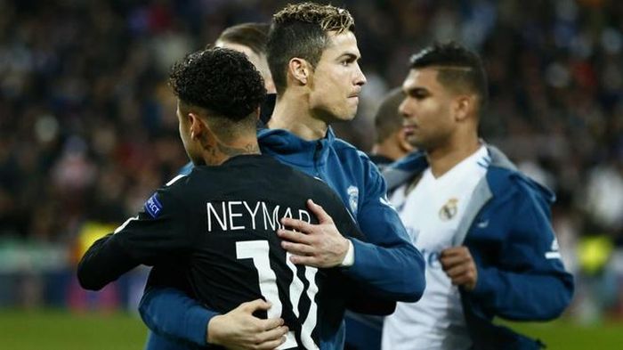 Neymar gọi Ronaldo là "con quái vật". Ảnh: Getty Images.