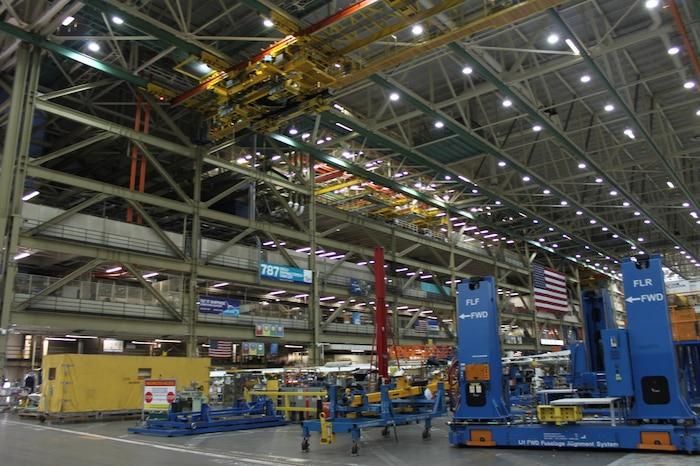 Khu vực lắp ráp chính của nhà máy trải rộng trên diện tích 70 hecta.