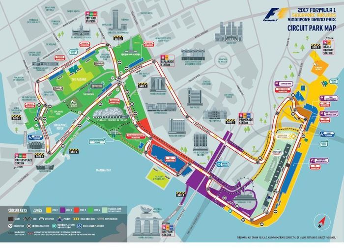 Singapore Grand Prix được xem như một trong những chặng đua hấp dẫn nhất của mùa F1.