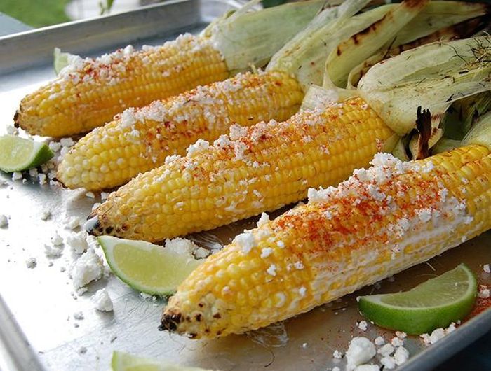  Elote là món ăn được chế biến từ ngô 