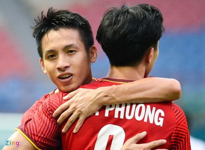 Đỗ Hùng Dũng là phương án khả dĩ để phòng ngự từ xa. Ảnh: Việt Hùng.