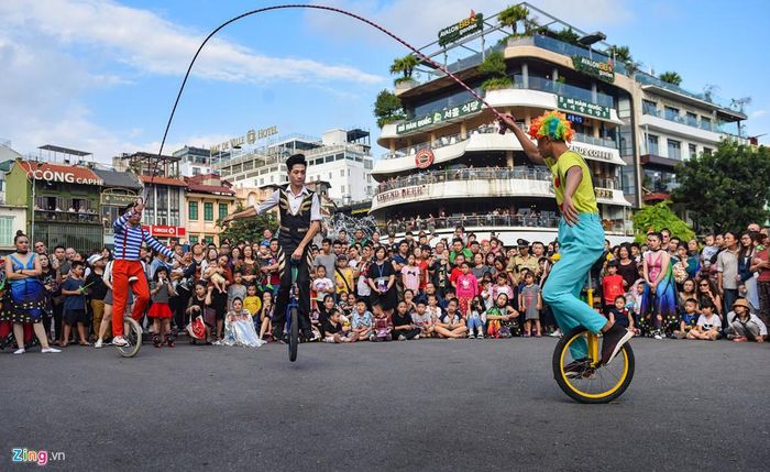 Chương trình đem lại nhiều khoảnh khắc thú vị, ấn tượng với khán giả Hà Nội.