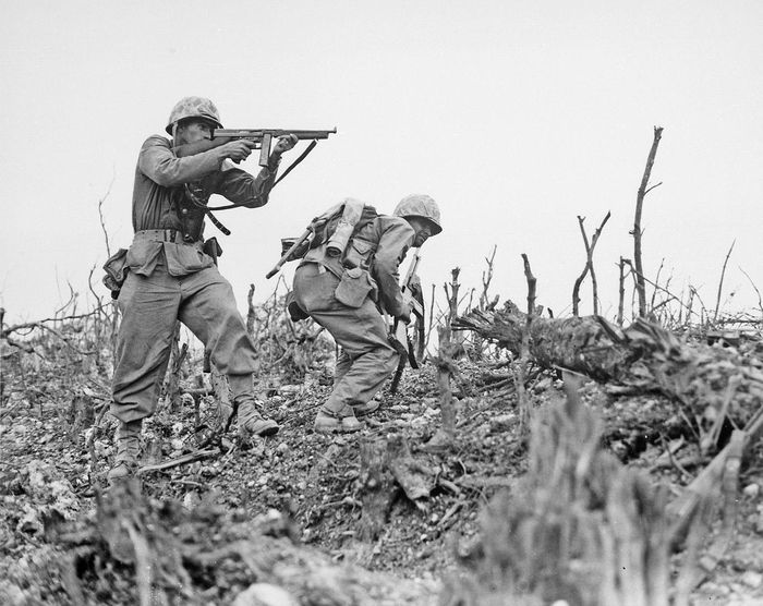 Ở châu Á, trận chiến Okinawa diễn ra từ tháng 4 tới tháng 6/1945 được coi là trận tử chiến quan trọng nhất mà người Nhật từng tham gia khi đối đầu với người Mỹ. Nguồn ảnh: Worldatlas.