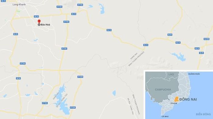 Vị trí xảy ra hỏa hoạn. Ảnh: Google Maps.
