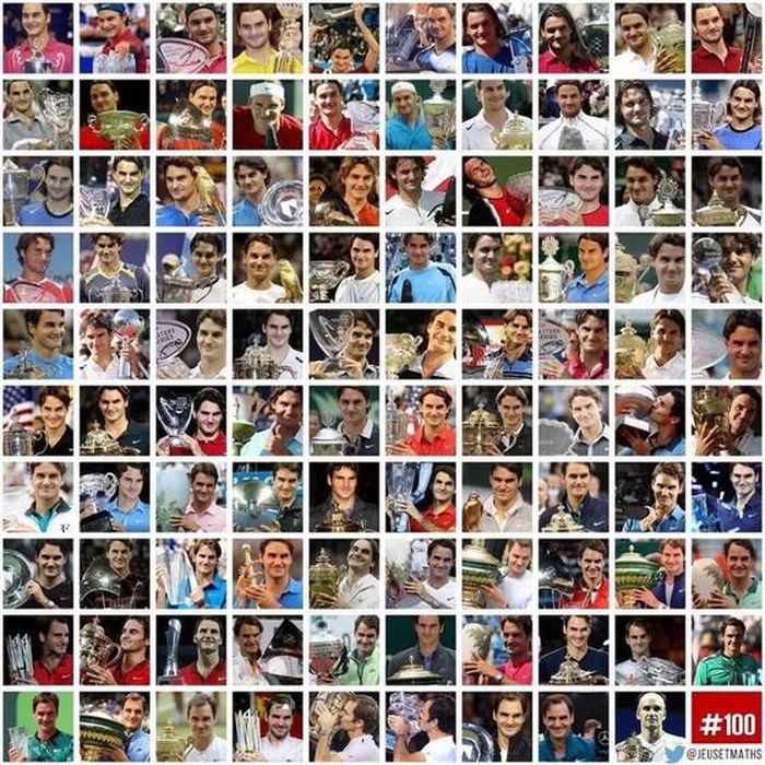 100 danh hiệu trong sự nghiệp của Federer