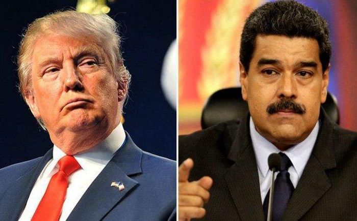 Tổng thống Mỹ Donald Trump và Tổng thống Venezuela Nicolas Maduro. (Ảnh: Havana Times)