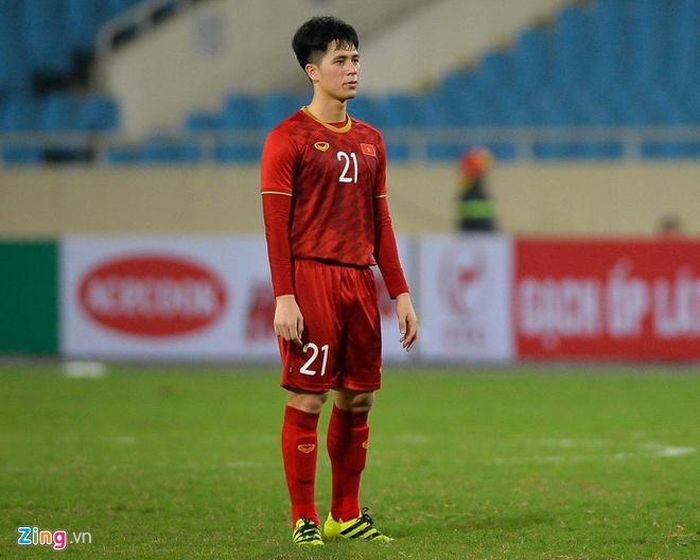 Đình Trọng trở lại đúng thời điểm U23 Việt Nam cần anh nhất. Ảnh: Việt Hùng.