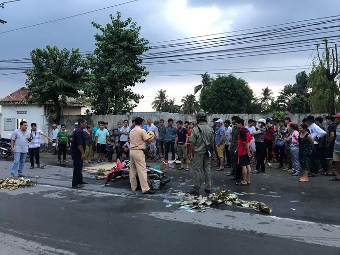 Công an xử lý vụ việc.
