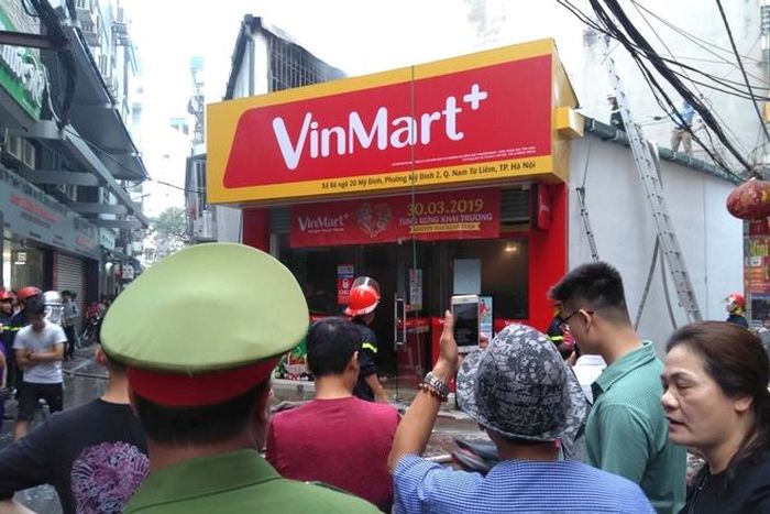 Vụ cháy diễn ra trong một con ngõ tại phường Mỹ Đình 2, quân Nam Từ Liêm, Hà Nội.
