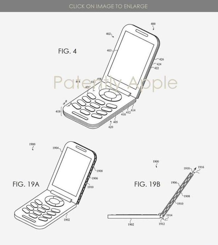 Cụ thể bằng sáng chế mà Apple đã đăng ký. Ảnh: Forbes.