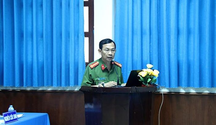 Đại tá Đinh Thanh Nhàn, Phó Giám đốc, Thủ trưởng Cơ quan CSĐT Công an TP HCM