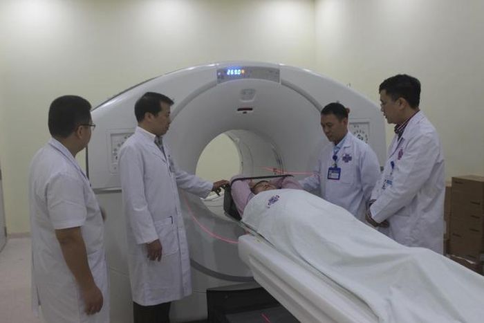Hệ thống máy PET/CT có thể phát hiện các di căn xa và di căn hạch giai đoạn sớm. Ảnh: Sức Khỏe Đời Sống.