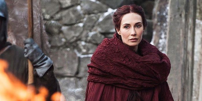  Carice van Houten trong vai Red Woman. Ảnh: HBO. 