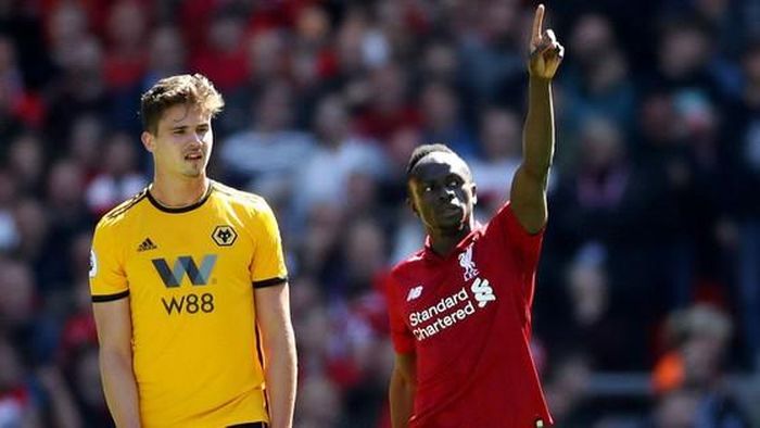 Sadio Mane mừng bàn thắng