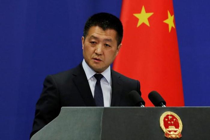 Người phát ngôn Bộ Ngoại giao Trung Quốc Lục Khảng. Ảnh: Reuters.