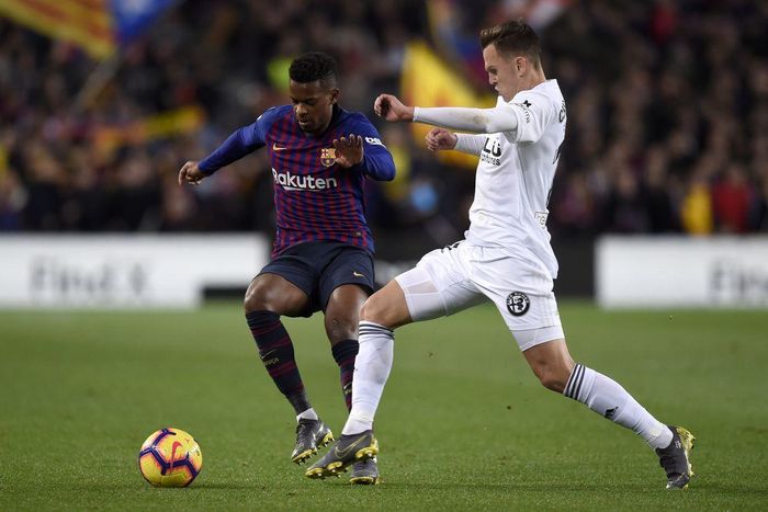 Valencia đã cầm hòa Barca 2 trận mùa này