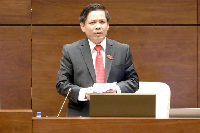 Bộ trưởng GTVT Nguyễn Văn Thể. 