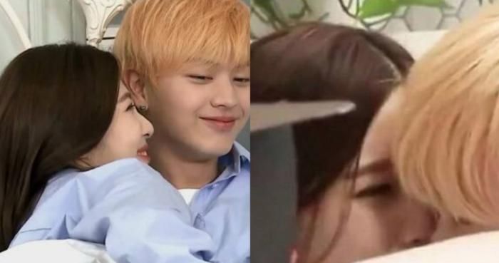 Thậm chí, fan còn bắt được khoảnh khắc lãng mạn khi cả hai âu yếm trên giường cùng nhau và có một nụ hôn bí mật.