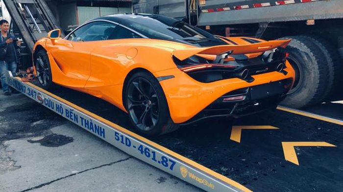 Chiếc 720S này có thể tham gia hành trình Car Passion 2019. Ảnh: Transporter - Xe Việt.
