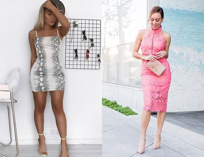 Váy body-con kiểu dáng ôm sát cơ thể dường như chỉ hợp với những bữa tiệc tùng gợi cảm ở tuổi 20. Quý cô 30 tuổi nên chọn mẫu váy cocktail với độ sexy vừa phải mà không làm mất đi tính chất tiệc tùng.