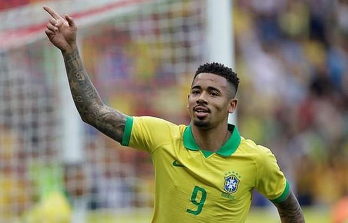 Gabriel Jesus đang tìm lại mình khi ghi 3 bàn trong 2 trận giao hữu. Ảnh: Getty Images
