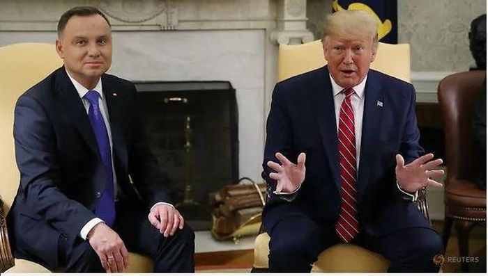 Ông Trump tiếp ông Duda tại Nhà Trắng