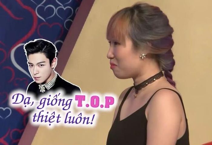 Câu nói của bạn nữ tham gia chương trình khiến video hẹn hò hơn 3 năm trước viral trở lại. Ảnh chụp màn hình.