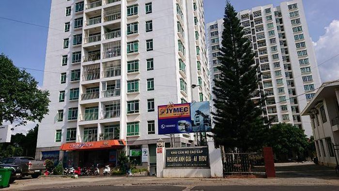 Chung cư nơi xảy ra vụ án mạng (ảnh: Tiền Phong).