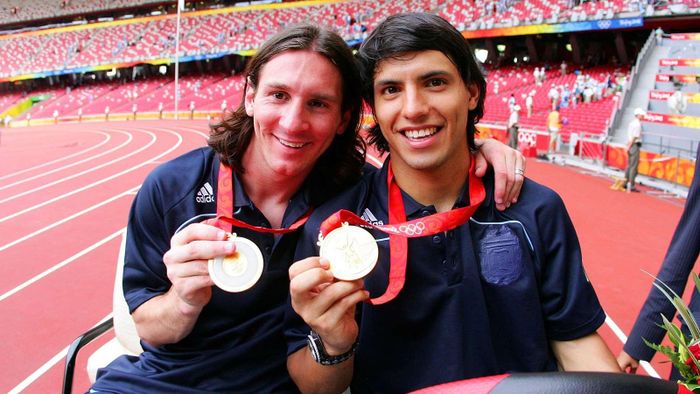 Leo Messi từng giành Huy chương Vàng tại Olympics 2008