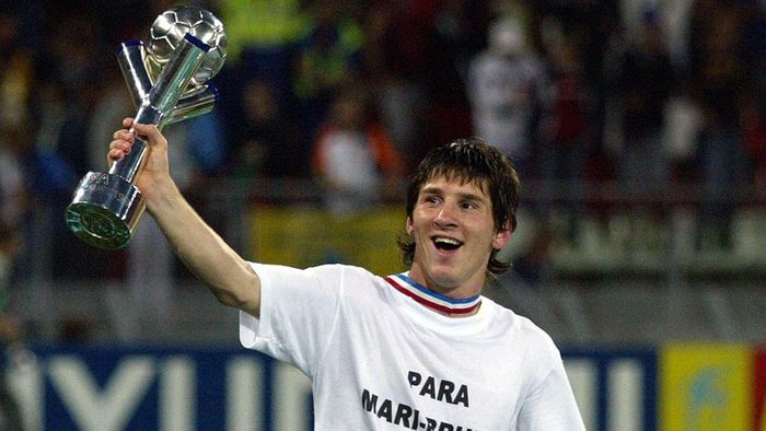 Leo Messi vô địch U20 World Cup 2005
