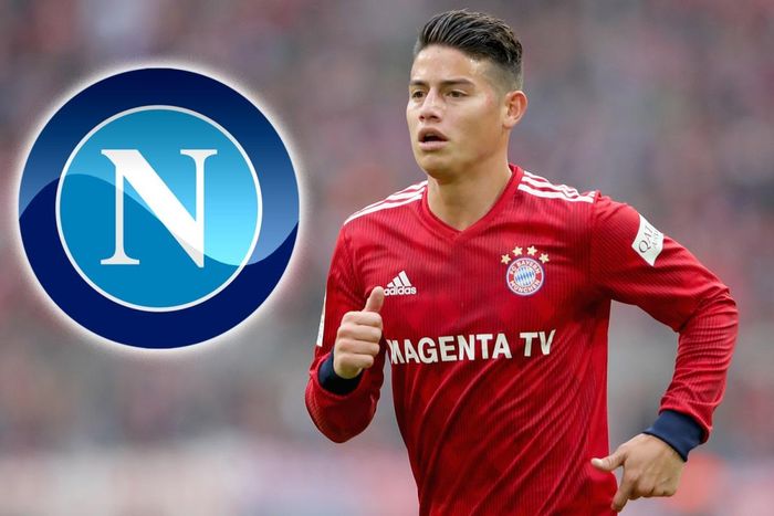 James trên đường tới Napoli