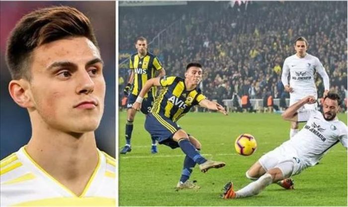Phong độ ấn tượng của Elmas đã lọt vào tấm ngắm của Tottenham. Ảnh: Getty