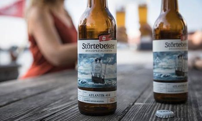 Atlantic Ale, một trong ba nhãn hiệu bia không cồn của hãng Stortebeker.