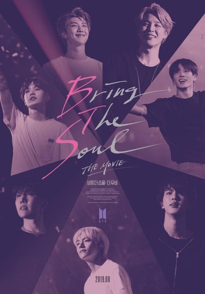 Poster phim "Bring the Soul: The Movie" của BTS