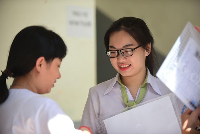 Thí sinh dự thi THPT quốc gia 2019 (Ảnh: Tùng Tin)
