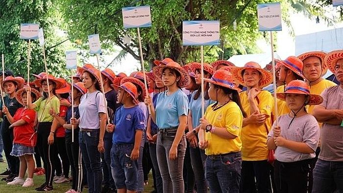 Các thành viên đến với Ngày hội từ 21 tỉnh thành miền Nam 