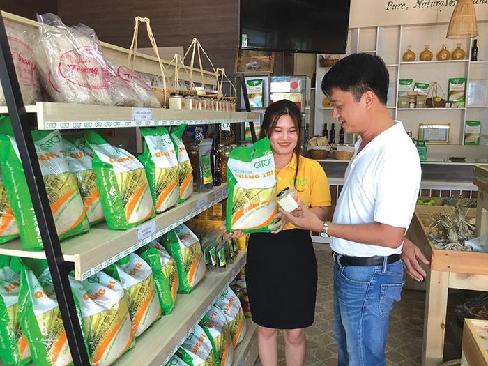 Gạo hữu cơ Quảng Trị sản xuất theo công nghệ sạch đã được người tiêu dùng đón nhận