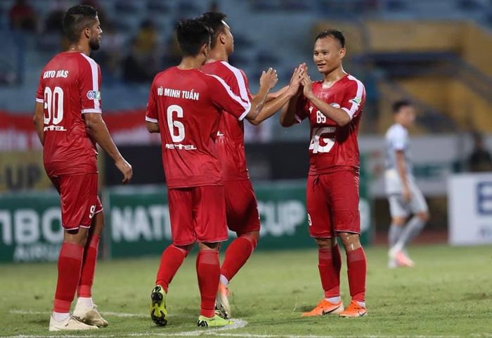 Trọng Hoàng có trận đấu xuất sắc