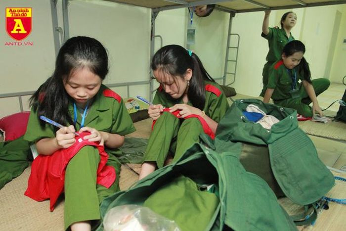 Trong những ngày tới, các em sẽ được huấn luyện nội dung theo chương trình khung của Bộ Công an dành cho các chiến sỹ nghĩa vụ và học viên khi nhập học vào các trường CAND