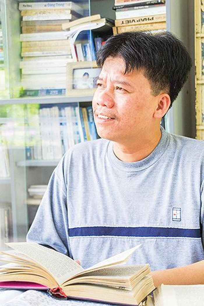 Tác giả Nguyễn Việt Hà. Ảnh: Nguyễn Đình Toán
